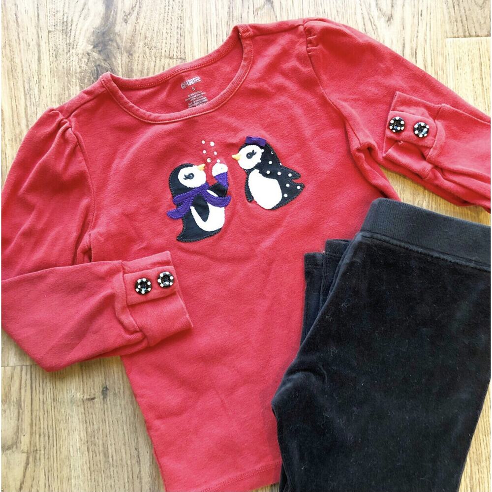 Gymboree Velour Winter Outfit Sz 5